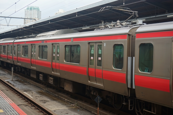 鉄道フォト・写真：JR東日本E233系電車 モハE233-5219 海浜幕張駅 鉄道フォト・写真 by トレインさん - 撮影日 2024/07/13 16:05