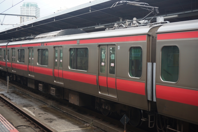 鉄道フォト・写真：JR東日本E233系電車 モハE233-5201 海浜幕張駅 鉄道フォト・写真 by トレインさん - 撮影日 2024/07/13 16:10