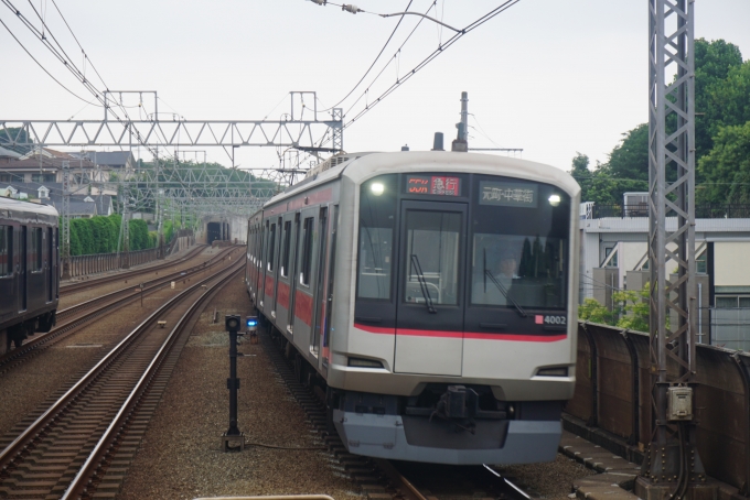 鉄道フォト・写真：東急電鉄 東急5000系電車 4002 多摩川駅 鉄道フォト・写真 by トレインさん - 撮影日 2024/07/16 11:56