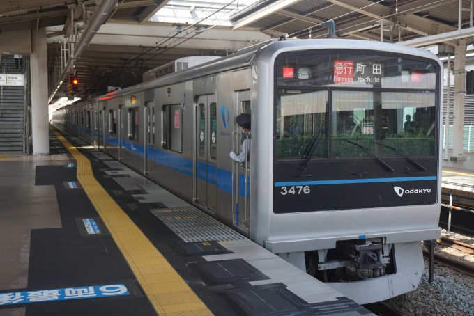 鉄道フォト・写真：小田急電鉄 小田急3000形電車(2代) 3476 海老名駅 (小田急) 鉄道フォト・写真 by トレインさん - 撮影日 2024/07/21 14:51