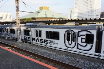 JR東日本 モハ209形 BOSO BICYCLE BASE (B.B.BASE)(快速) モハ209-2204 鉄道フォト・写真 by トレインさん 両国駅 (JR)：2020年12月13日08時ごろ