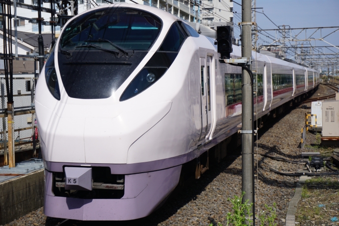 鉄道フォト・写真：JR東日本E657系電車 クハE656-5 我孫子駅 鉄道フォト・写真 by トレインさん - 撮影日 2021/05/01 14:29