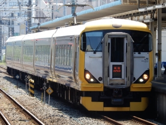 JR東日本E257系電車 鉄道フォト・写真 by Ometokkaiさん 君津駅：2018年07月15日10時ごろ