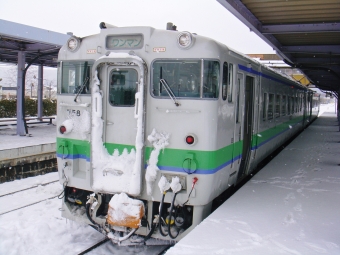 JR北海道 キハ40形 キハ40 758 鉄道フォト・写真 by parurunさん 富良野駅：2008年12月29日10時ごろ