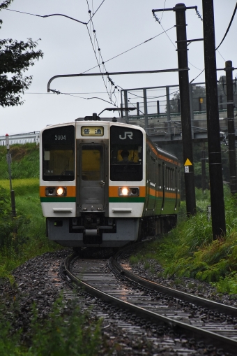JR東海 クハ212形 クハ212-5004 鉄道フォト・写真 by おなだいさん 辰野駅：2021年08月14日09時ごろ