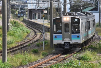JR東日本 クモハE127形 クモハE127-105 鉄道フォト・写真 by おなだいさん 川岸駅：2021年09月12日07時ごろ