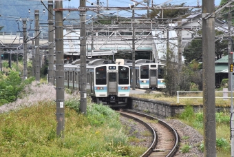 JR東日本 クハ210形 クハ210-1002 鉄道フォト・写真 by おなだいさん 川岸駅：2021年09月12日08時ごろ