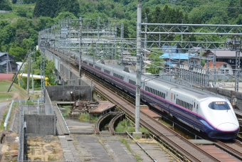 JR東日本E2系新幹線 とき(新幹線) 鉄道フォト・写真 by おなだいさん 浦佐駅：2018年05月27日11時ごろ