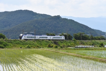 JR東日本E353系電車 信州 鉄道フォト・写真 by おなだいさん みどり湖駅：2022年06月05日14時ごろ
