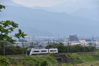 JR東日本E353系電車 信州 鉄道フォト・写真 by おなだいさん みどり湖駅：2022年06月05日13時ごろ