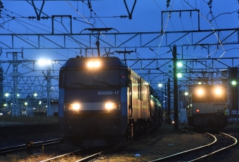 JR貨物 EH200形 EH200-17 鉄道フォト・写真 by おなだいさん ：2022年09月24日05時ごろ