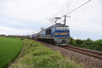 JR貨物 EF510形 EF510-505 鉄道フォト・写真 by おなだいさん 佐々木駅：2019年07月15日06時ごろ