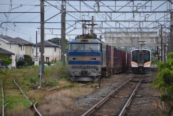 JR貨物 EF510形 EF510-505 鉄道フォト・写真 by おなだいさん 佐々木駅：2019年07月15日06時ごろ
