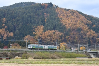 JR東日本 HB-E302形 リゾートビュー諏訪湖 HB-E302-2 鉄道フォト・写真 by おなだいさん みどり湖駅：2022年11月13日10時ごろ