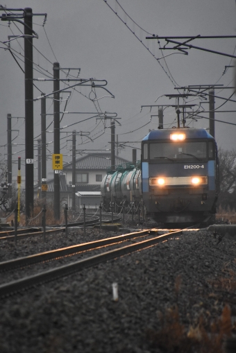 JR貨物 EH200形 EH200-4 鉄道フォト・写真 by おなだいさん 戸倉駅：2023年02月19日07時ごろ