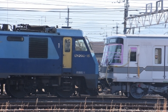 JR貨物 EH200形 EH200-15 鉄道フォト・写真 by おなだいさん 篠ノ井駅 (JR)：2020年02月02日10時ごろ