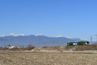 JR東日本 HB-E302形 リゾートビュー諏訪湖 HB-E302-2 鉄道フォト・写真 by おなだいさん みどり湖駅：2023年12月10日10時ごろ