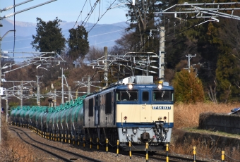 JR貨物 国鉄EF64形電気機関車 EF64-1037 鉄道フォト・写真 by おなだいさん 洗馬駅：2023年12月30日14時ごろ