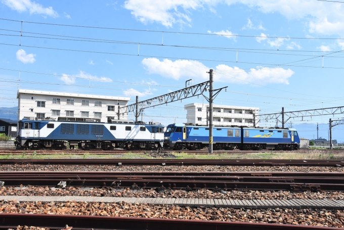 鉄道フォト・写真：JR貨物EH200形電気機関車 EH200-4 篠ノ井駅 (JR) 鉄道フォト・写真 by おなだいさん - 撮影日 2024/07/07 15:07