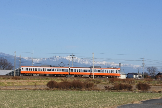 鉄道フォト・写真：アルピコ交通 松本電気鉄道3000形電車 3003 三溝駅 鉄道フォト・写真 by おなだいさん - 撮影日 2020/11/22 08:53