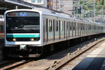 JR東日本 クハE501形 クハE501-3 鉄道フォト・写真 by AkiSaku_Railさん いわき駅：2018年08月04日09時ごろ