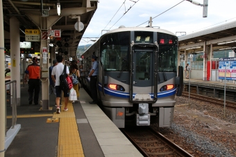 JR西日本 クハ520形 クハ520-41 鉄道フォト・写真 by AkiSaku_Railさん 敦賀駅 (JR)：2018年08月15日17時ごろ