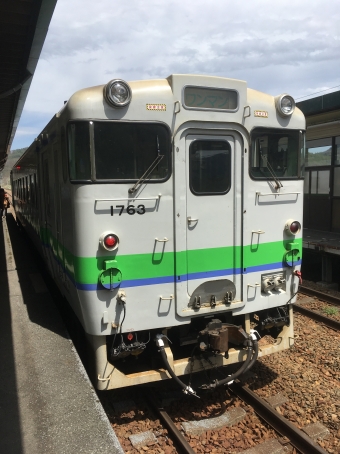 JR北海道 キハ40形 キハ40 1763 鉄道フォト・写真 by TETSUDORAさん 新夕張駅：2017年05月14日11時ごろ