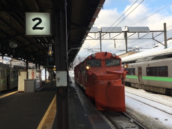 JR北海道 国鉄DE15形ディーゼル機関車 DE15 1535 鉄道フォト・写真 by TETSUDORAさん 小樽駅：2019年02月20日15時ごろ