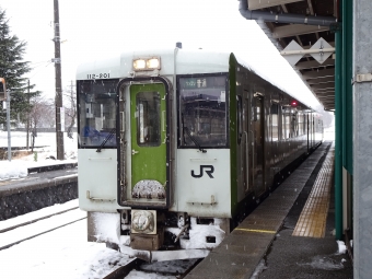 JR東日本 鉄道フォト・写真 by ジョンドゥさん 小国駅：2020年01月02日00時ごろ