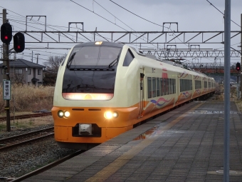 JR東日本 いなほ(特急) 鉄道フォト・写真 by ジョンドゥさん 坂町駅：2020年01月02日00時ごろ