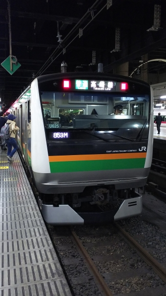 JR東日本 クハE232形 クハE232-3025 鉄道フォト・写真 by 712Aさん 上野駅 (JR)：2018年11月07日19時ごろ