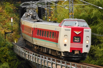 JR西日本 クロ381形 やくも クロ381-134 鉄道フォト・写真 by BeiMax55さん 根雨駅：2022年11月14日08時ごろ