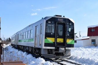 JR北海道 H100形 H100-61 鉄道フォト・写真 by papaさん 札内駅：2022年02月09日11時ごろ