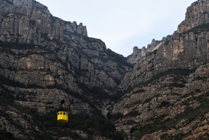 鉄道フォト・写真：アリ　デ　モンセラート（Aeri de Montserrat）  Funicular Aeri de Montserrat 鉄道フォト・写真 by papaさん - 撮影日 2023/11/27 11:36