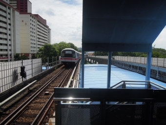 シンガポールMRT 鉄道フォト・写真 by じぃじ＆ばぁばさん ：2016年08月05日15時ごろ