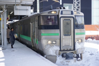 JR北海道 733系 鉄道フォト・写真 by てっちゃん＠札幌さん 白石駅 (北海道|JR)：2019年02月14日11時ごろ
