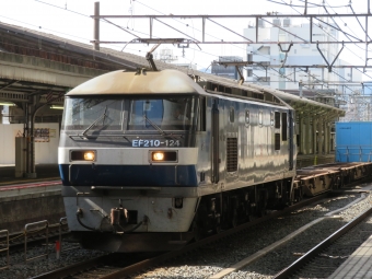 JR貨物 EF210形 桃太郎 EF210-124 鉄道フォト・写真 by kinokuniさん 京都駅 (JR)：2021年11月06日11時ごろ