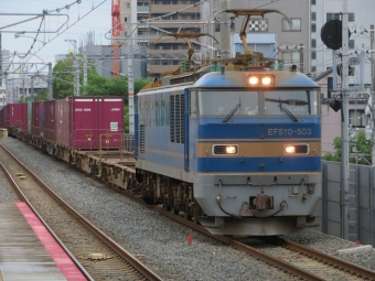 JR貨物 EF510形 EF510-503 鉄道フォト・写真 by kinokuniさん ＪＲ野江駅：2022年07月16日13時ごろ