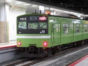 JR西日本 クハ201形 クハ201-78 鉄道フォト・写真 by kinokuniさん 新大阪駅 (JR)：2020年12月13日20時ごろ