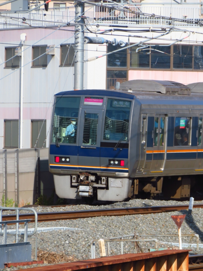 JR西日本 クハ207形 クハ207-132 鉄道フォト・写真 by kinokuniさん 鴫野駅 (JR)：2020年11月03日08時ごろ