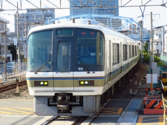 JR西日本 クハ221形 クハ221-63 鉄道フォト・写真 by kinokuniさん 八尾駅：2020年11月03日13時ごろ