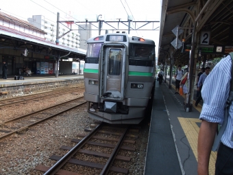 JR北海道733系電車 クハ733形(Tc) クハ733-218 鉄道フォト・写真 by kinokuniさん 小樽駅：2018年08月23日14時ごろ