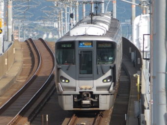 JR西日本225系電車 クモハ224形（M'c） クモハ224-5023 鉄道フォト・写真 by kinokuniさん りんくうタウン駅 (JR)：2019年07月17日16時ごろ