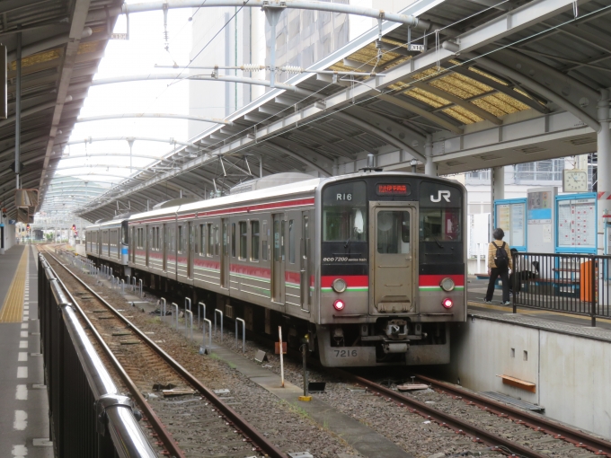 鉄道フォト・写真：JR四国7200系電車  サンポート 7216 高松駅 (香川県) 鉄道フォト・写真 by kinokuniさん - 撮影日 2024/05/06 14:52