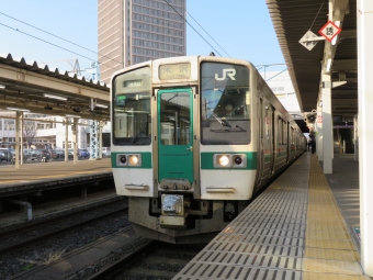 JR東日本719系電車 クハ718形(Tc') クハ718-5007 鉄道フォト・写真 by kinokuniさん 山形駅：2020年03月26日16時ごろ