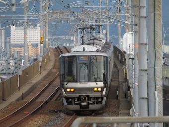 JR西日本 クハ222形 クハ222-2502 鉄道フォト・写真 by kinokuniさん りんくうタウン駅 (JR)：2019年07月17日16時ごろ