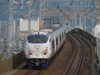 JR西日本 クハ281形 はるか(特急) クハ281-5 鉄道フォト・写真 by kinokuniさん りんくうタウン駅 (JR)：2019年07月17日16時ごろ