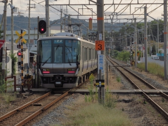 JR西日本 クモハ223形 クモハ223-2508 鉄道フォト・写真 by kinokuniさん 初島駅：2020年10月18日15時ごろ