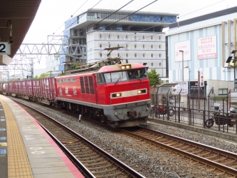 JR貨物 EF510形 RED THUNDER EF510-18 鉄道フォト・写真 by kinokuniさん 桂川駅 (京都府)：2021年04月02日12時ごろ