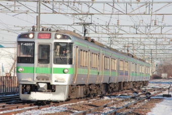 JR北海道 クハ721形 クハ721-4203 鉄道フォト・写真 by mr.golfさん ：2018年12月10日14時ごろ